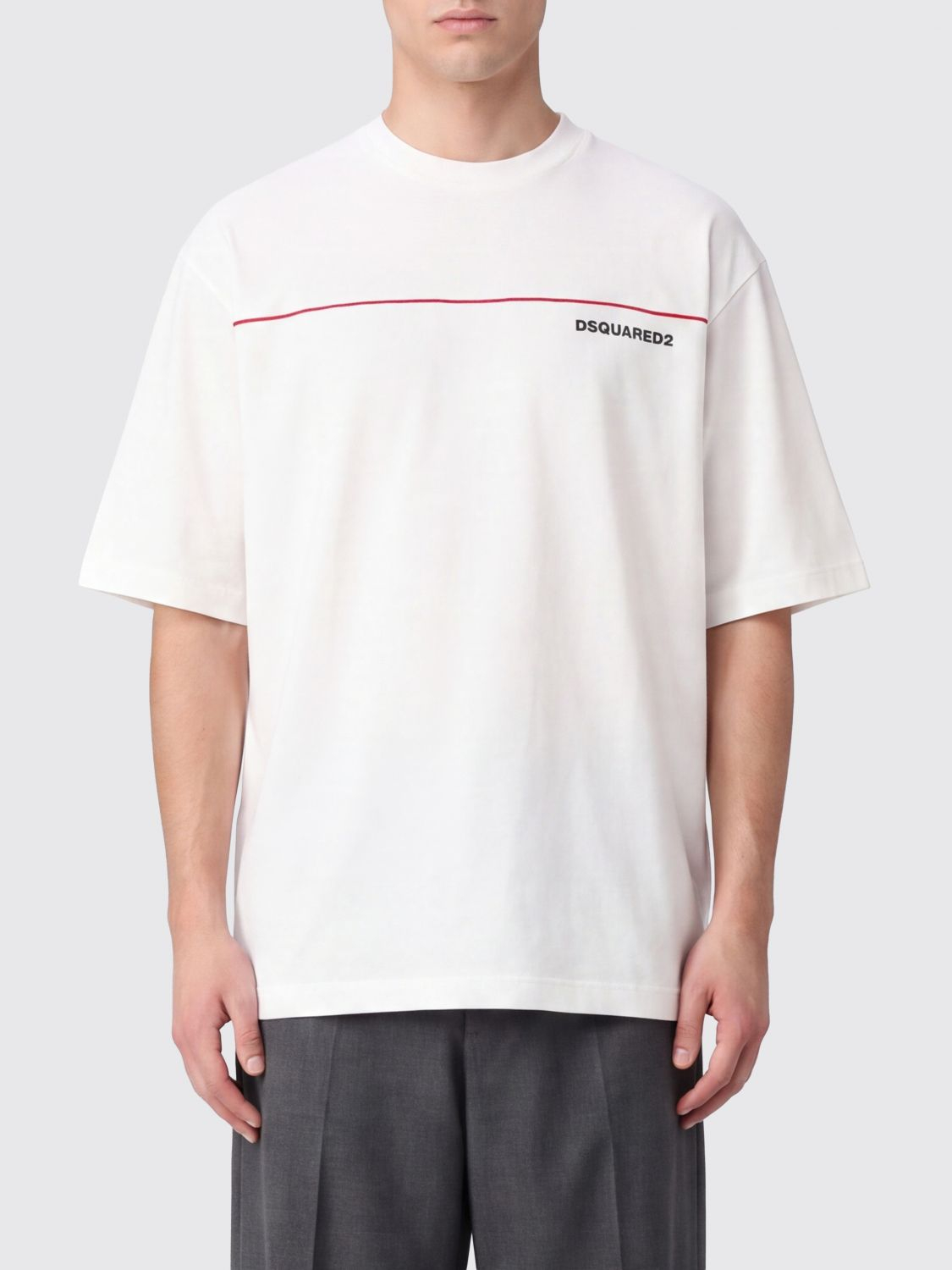 [Dsquared2] T-shirts Short Sleeve FW26 S71GD1653D20106 100