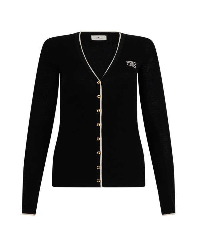 Cardigan with buttons