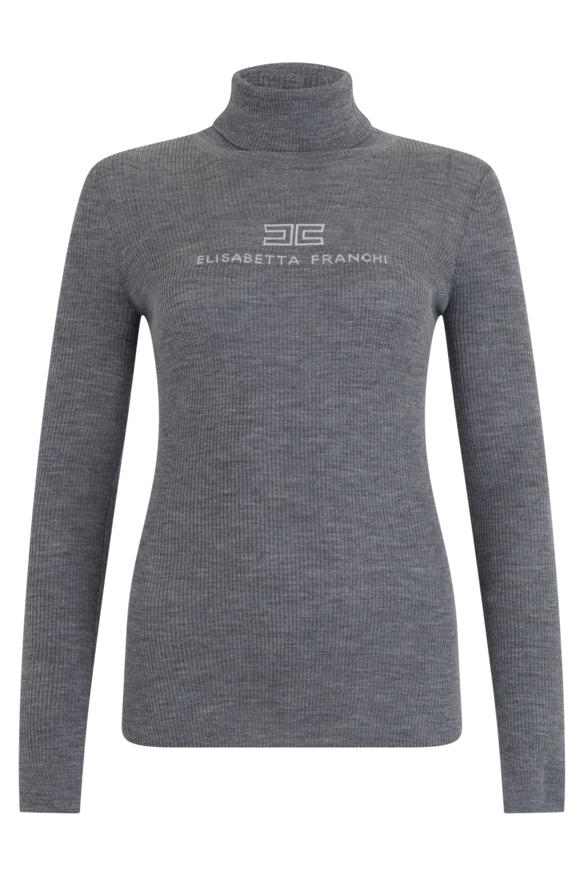 Sweater with high collar