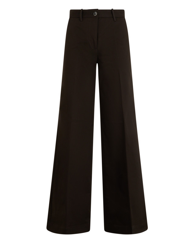 Pants with wide leg