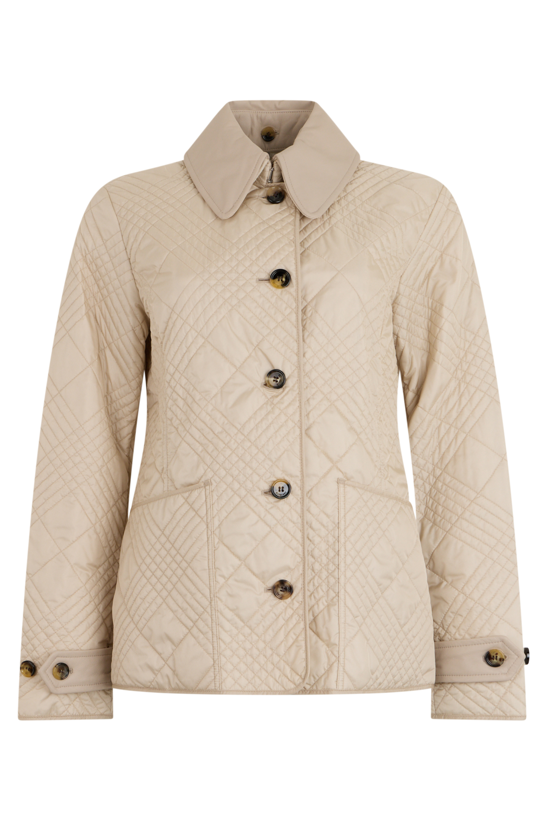 Jacket with collar and buttons