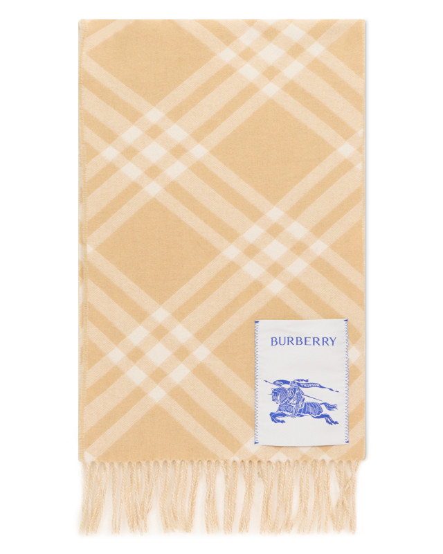 Checked scarf