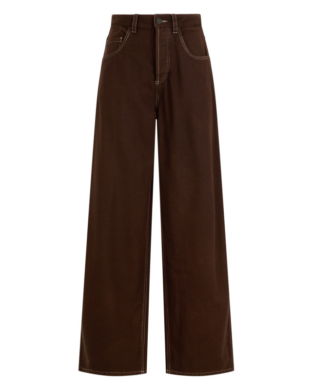High waist wide pants