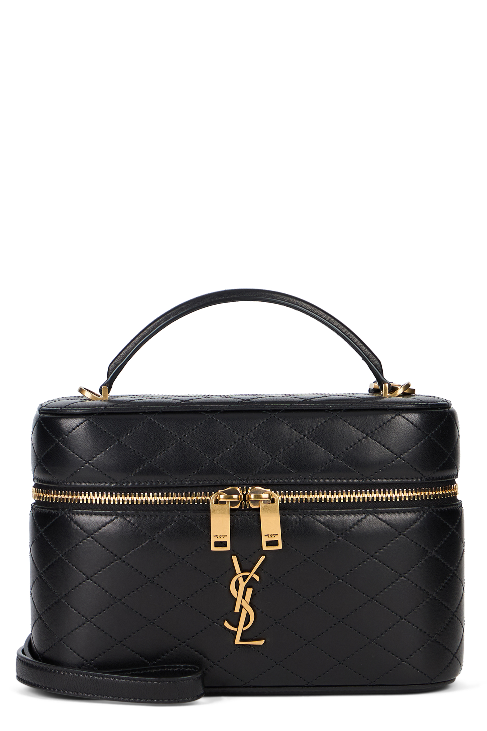 Large leather shoulder bag Gaby Vanity