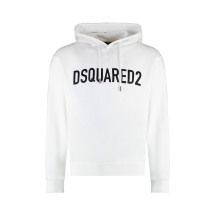 Logo print hoodie