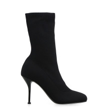 Sock ankle boots