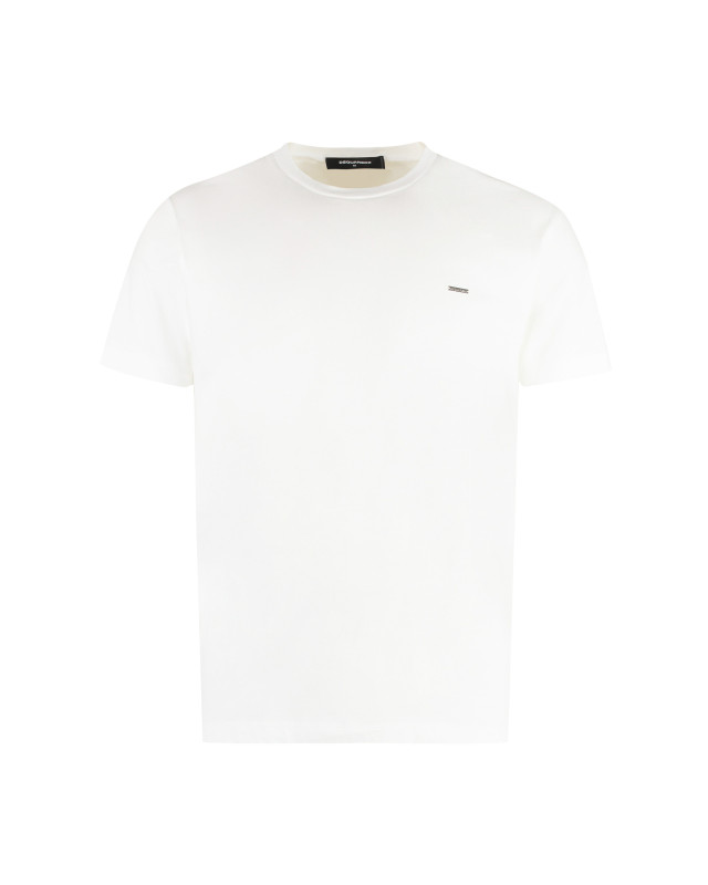 Cotton crew-neck T-shirt