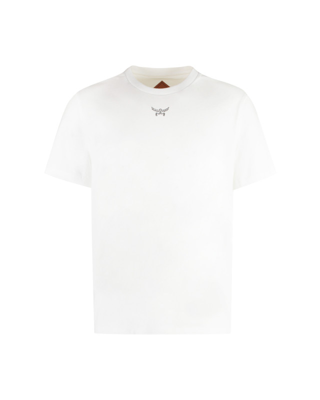 Cotton crew-neck T-shirt