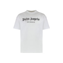 Round neck T-shirt in cotton