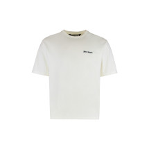 Round neck T-shirt in cotton
