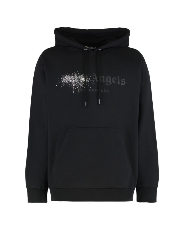 Hooded cotton sweatshirt