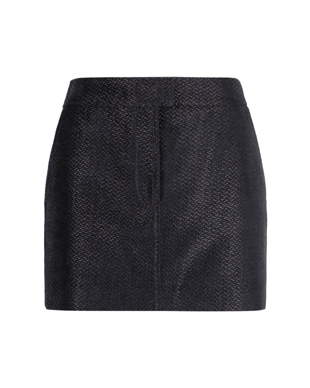 Viscose miniskirt