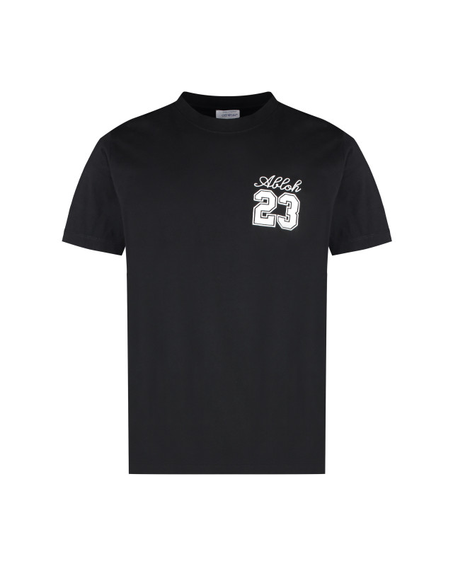 Cotton crew-neck T-shirt