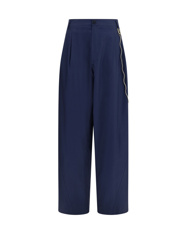 Phebe chain adorned wide-leg Pants