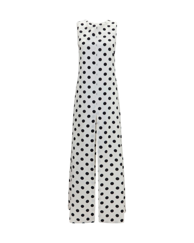 Sleeveless maxi Dress with back bow