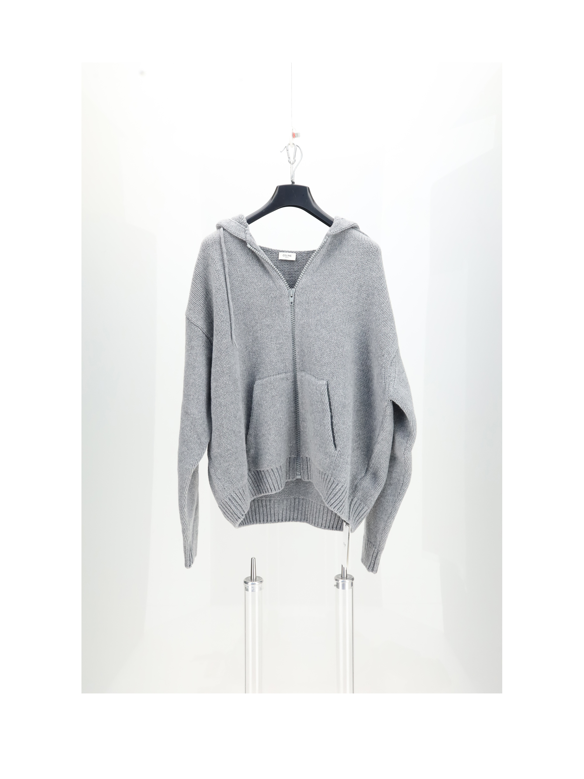HOODED CARDIGAN