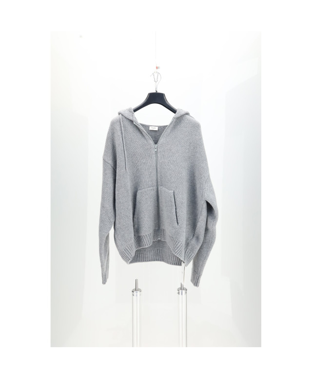 HOODED CARDIGAN