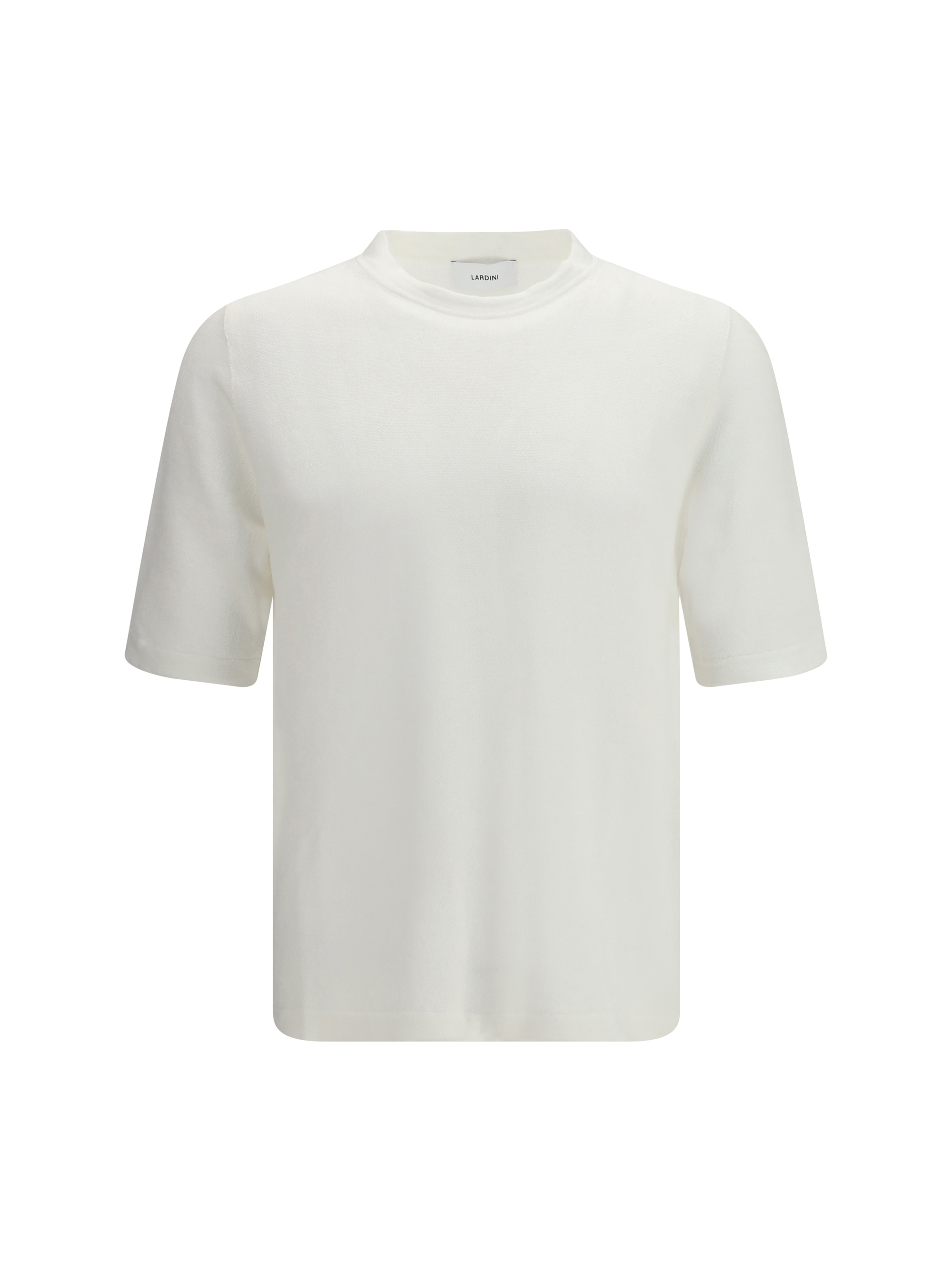 Linen and cotton knit T-shirt