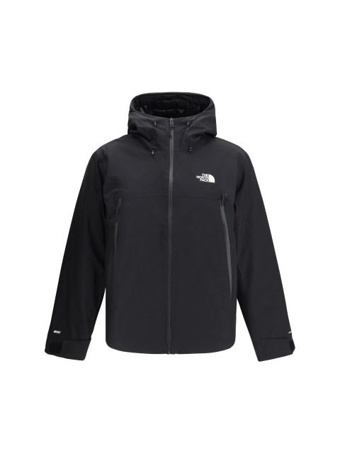 Mountain Range Down Hooded Jacket
