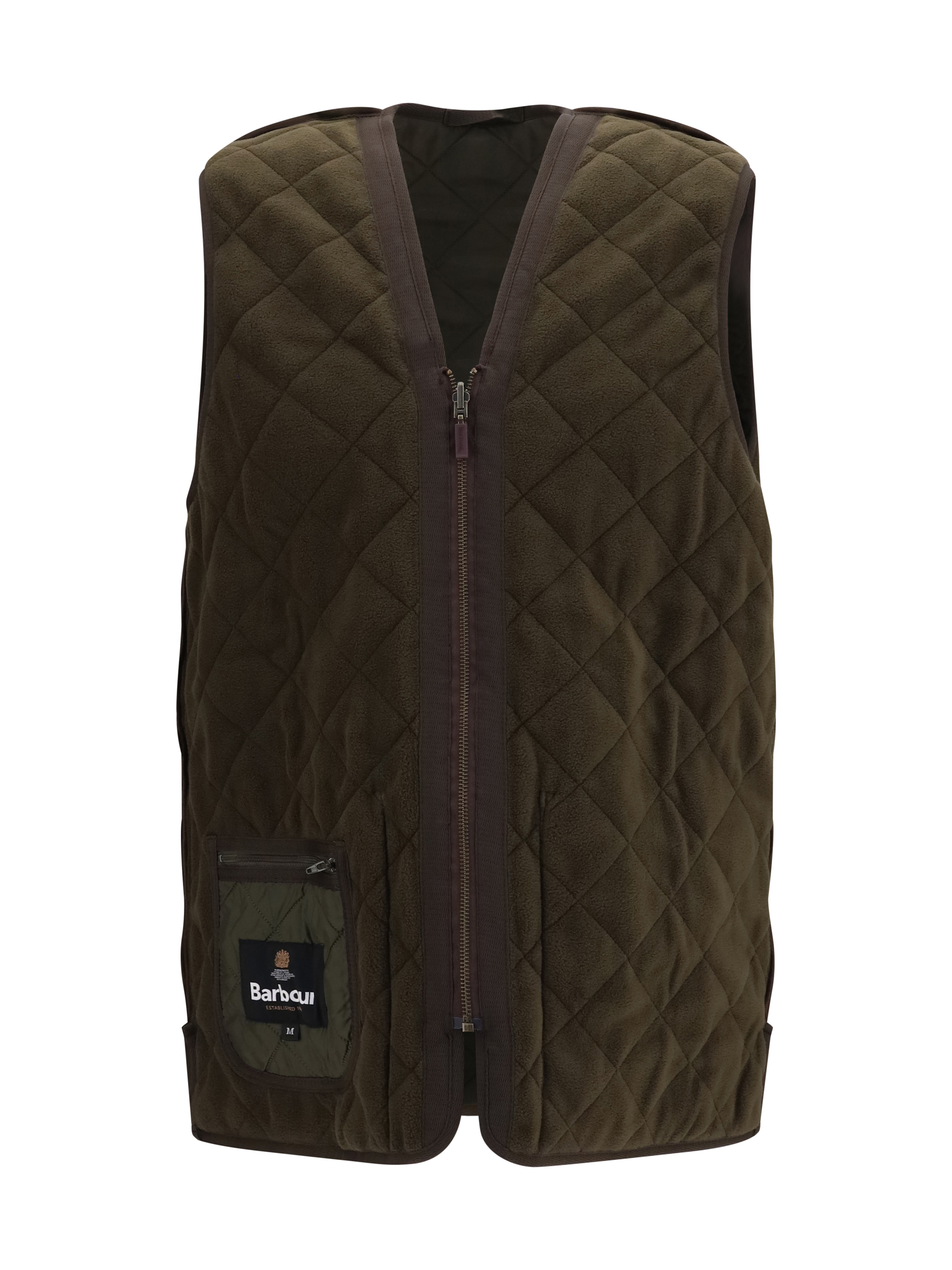 Polarquilt quilted zip Vest