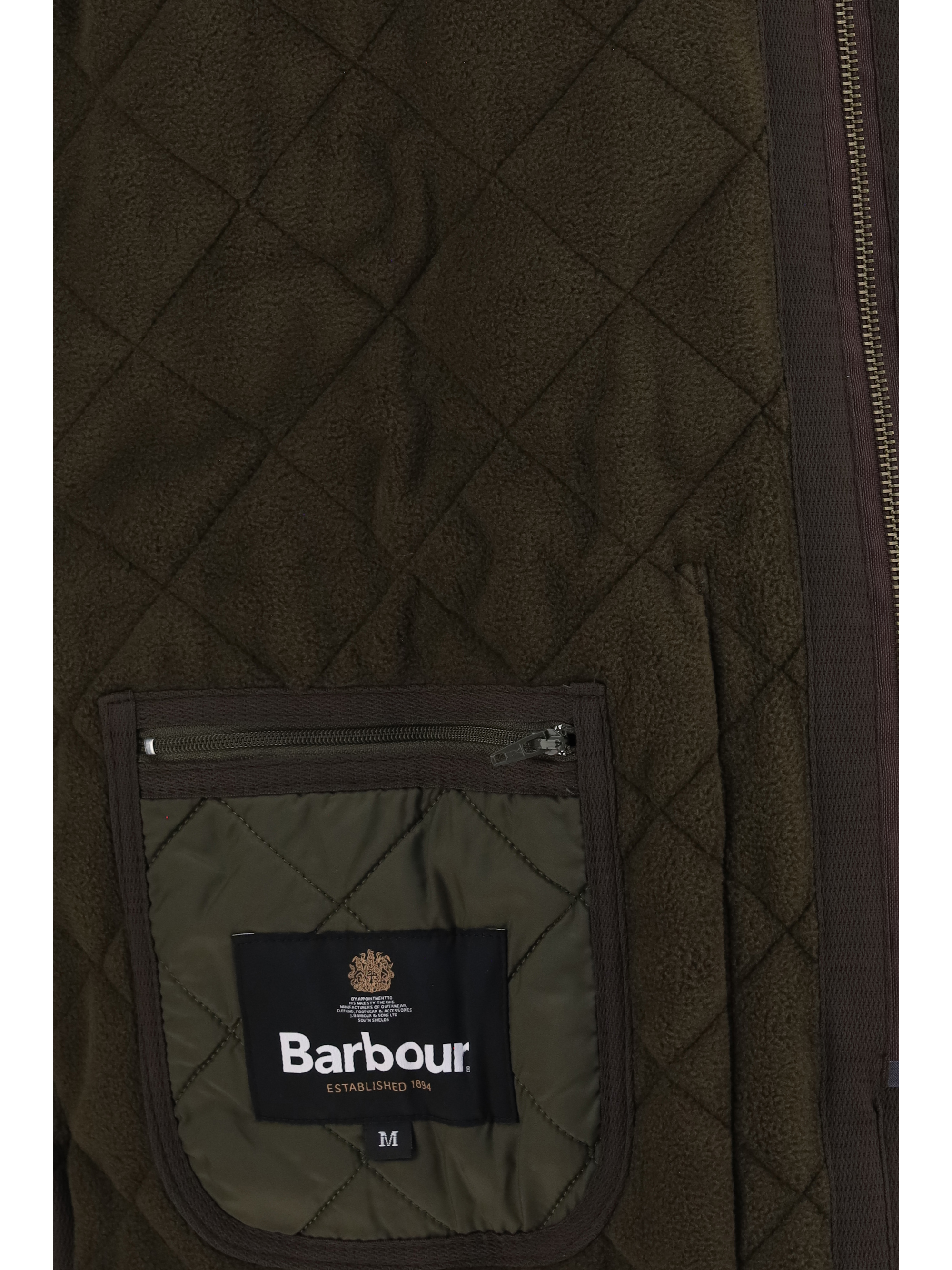 Polarquilt quilted zip Vest