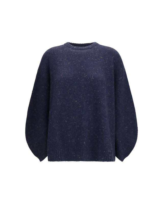 Bouclé yarn Sweater with lurex