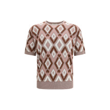 Short-sleeve crewneck Sweater