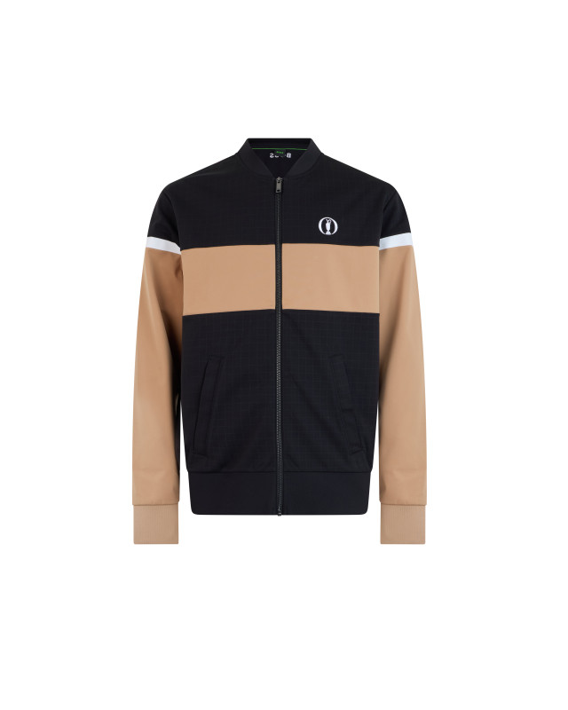 Technical hoodie with zip