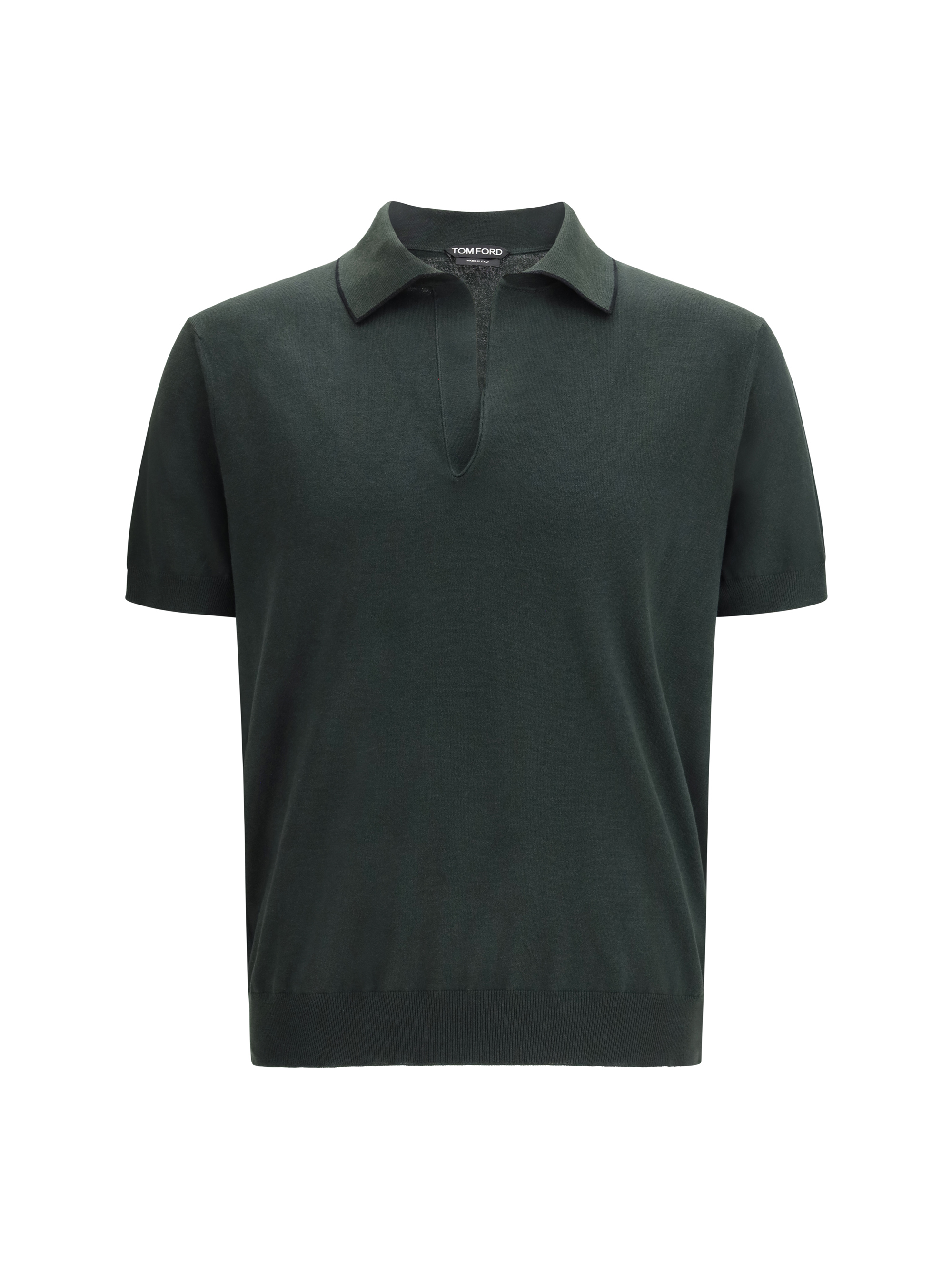 Cotton and silk blend Polo Shirt