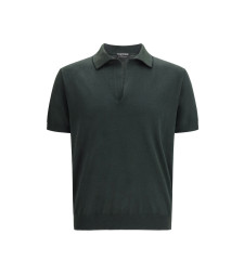 Cotton and silk blend Polo Shirt