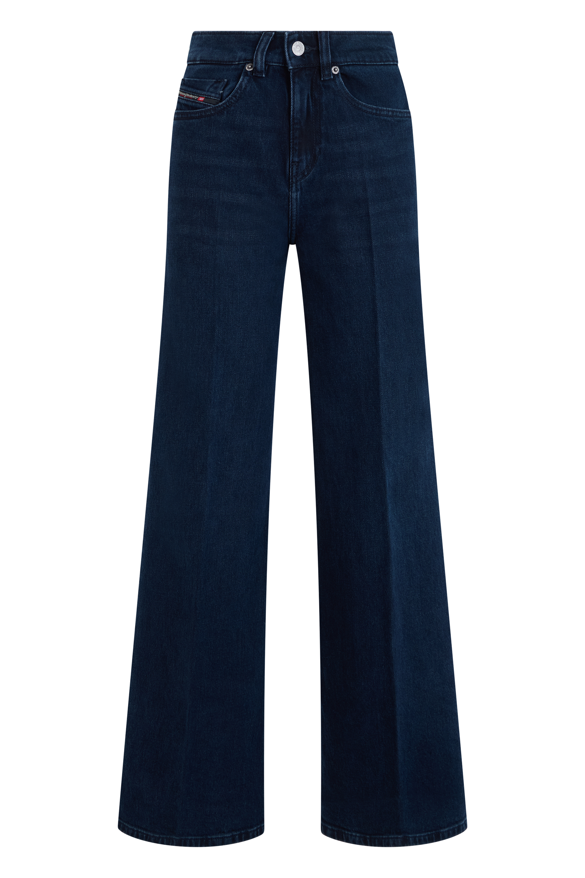 Denim cotton wide leg jeans