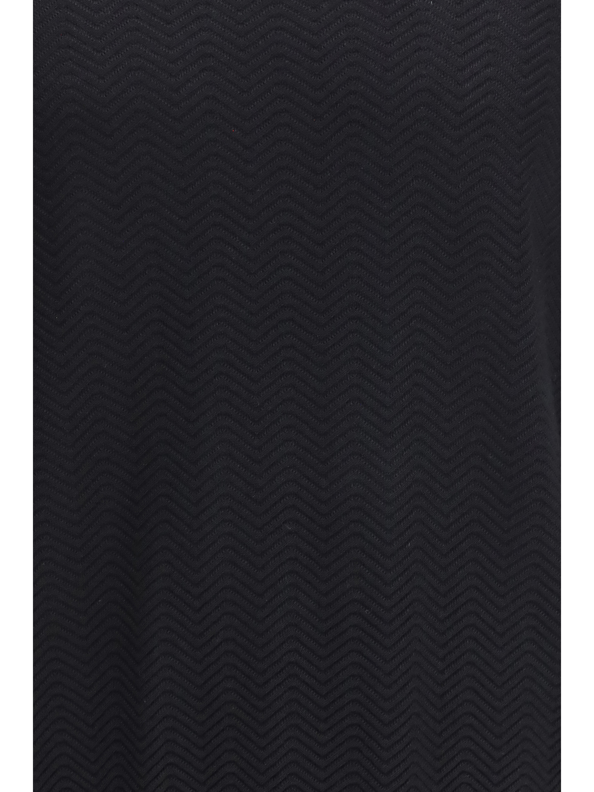 Short-sleeved cotton and silk Sweater