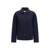 Wool Jacket with logo embroidery