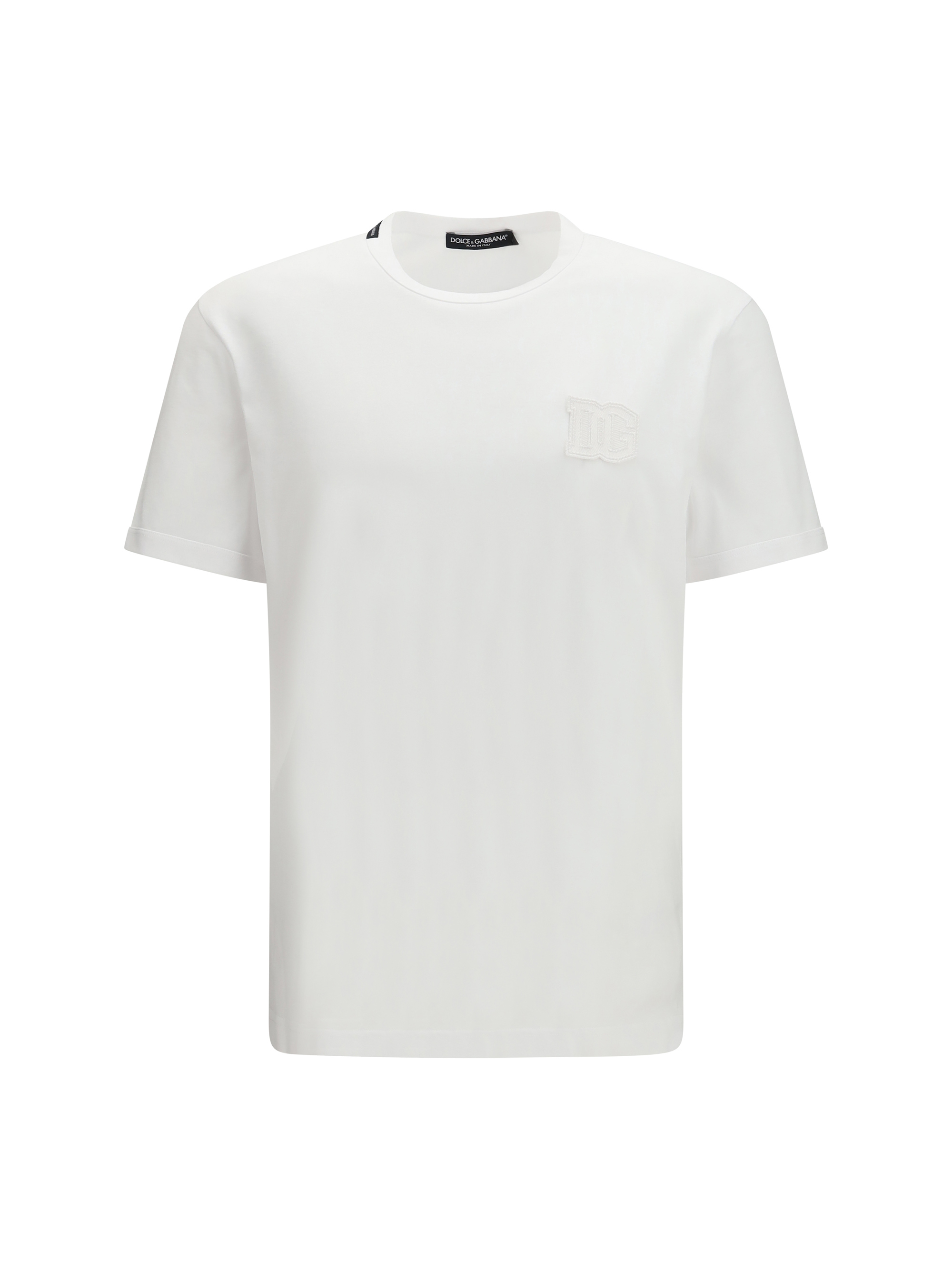 Cotton T-shirt with patch
