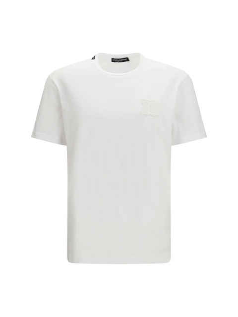Cotton T-shirt with patch