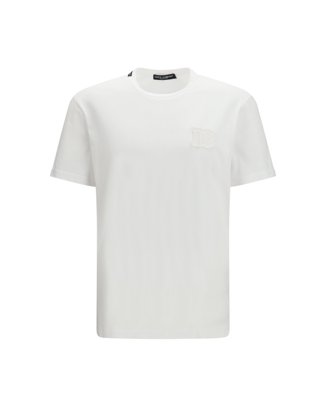 Cotton T-shirt with patch