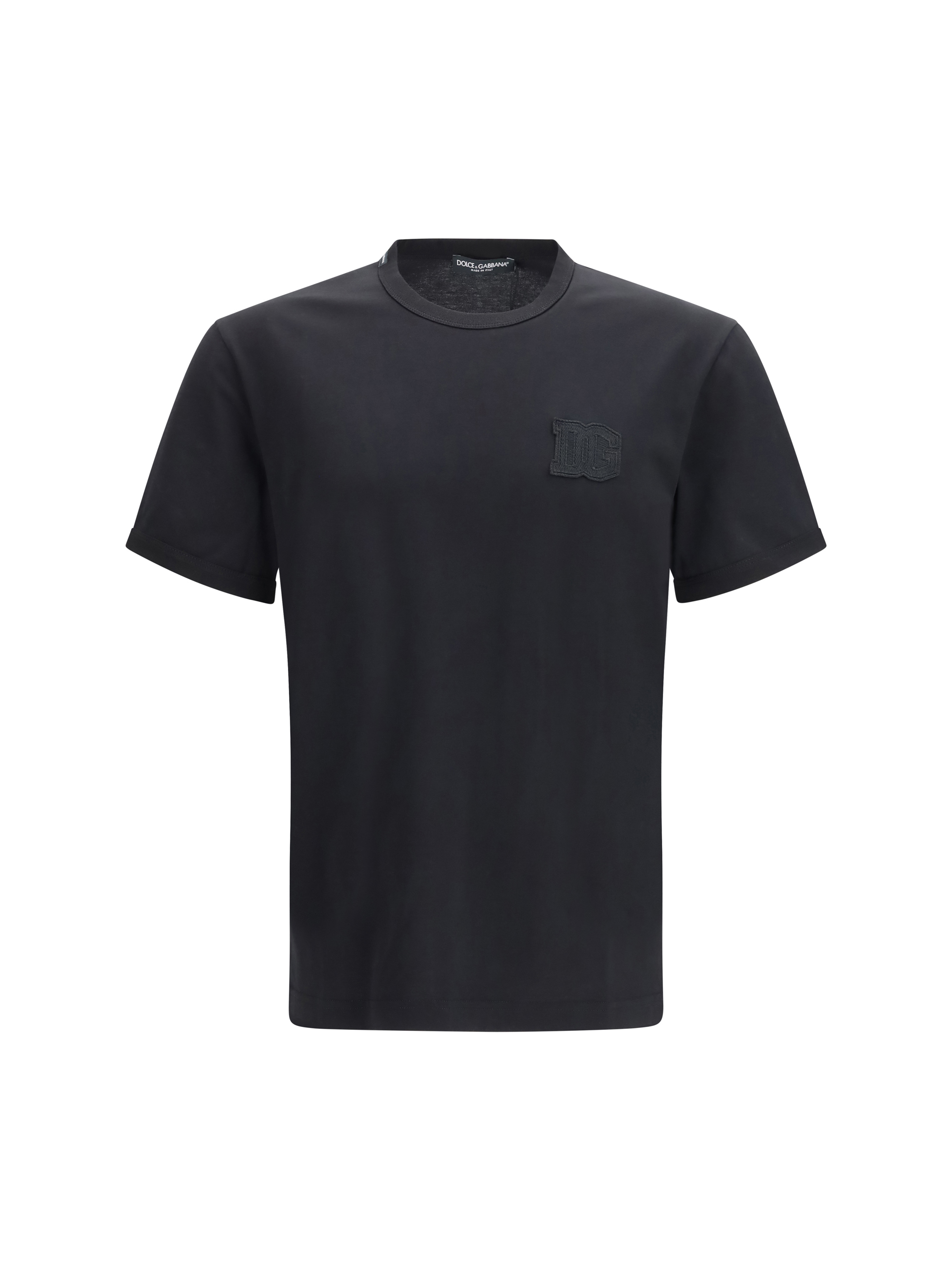 Cotton T-shirt with patch