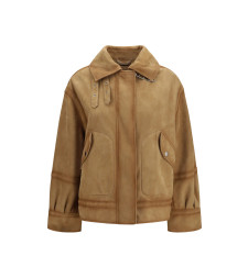 Heritage detail suede aviator bomber Jacket