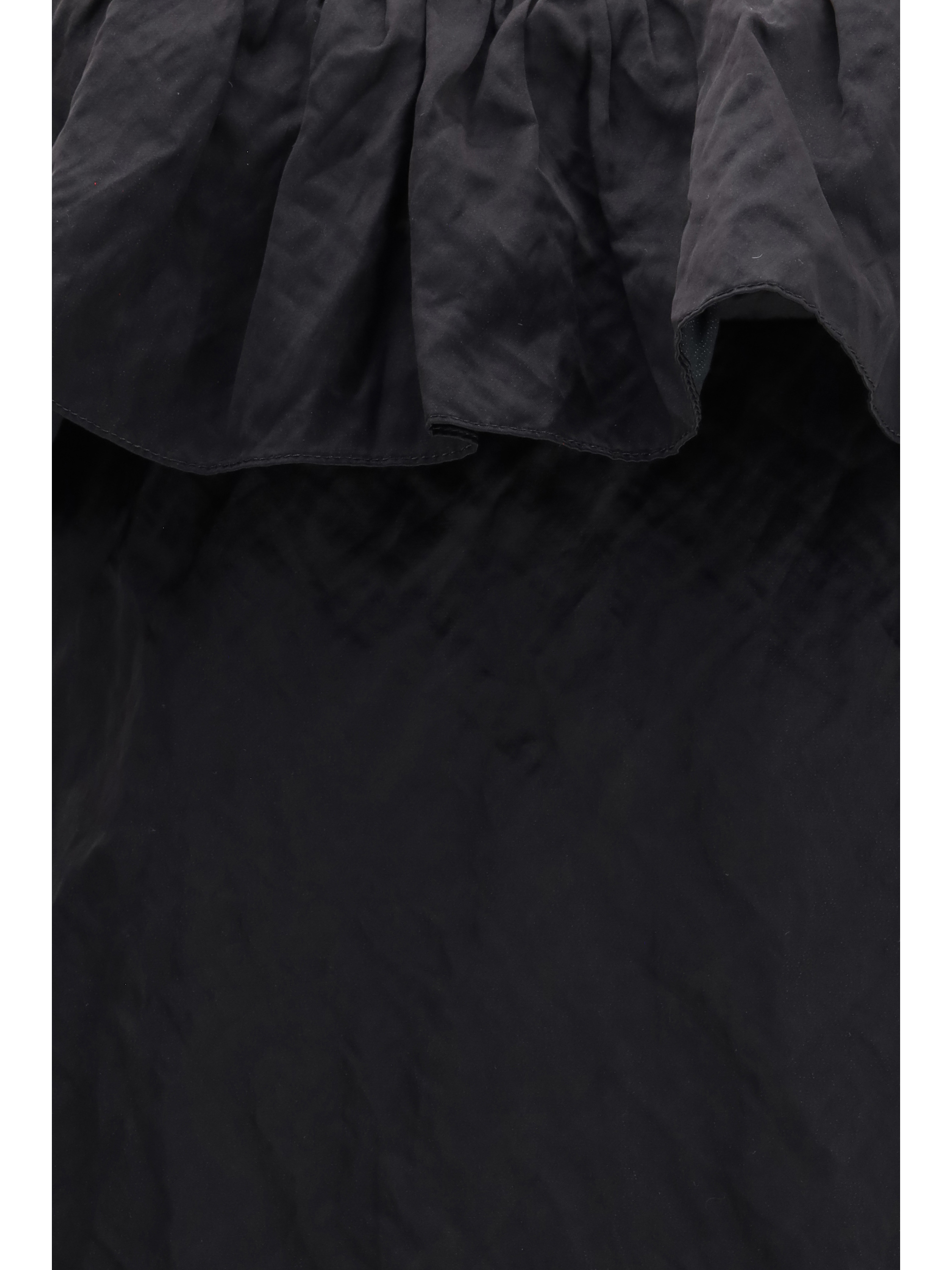 Mini Dress in washed technical satin