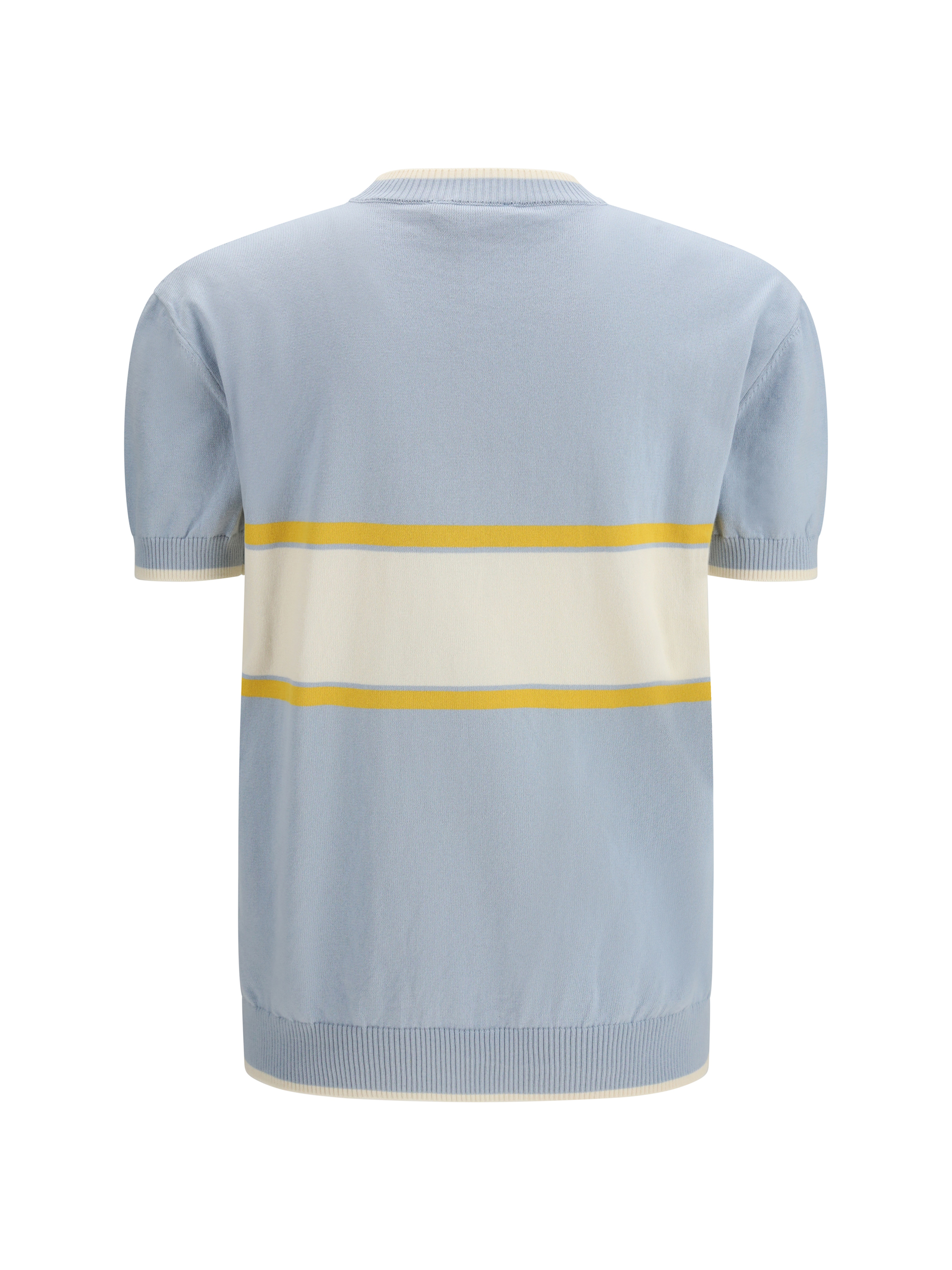 Logo script crewneck with short sleeves