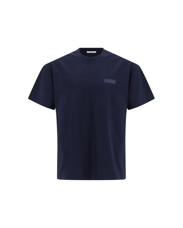 Cotton T-Shirt with logo patch