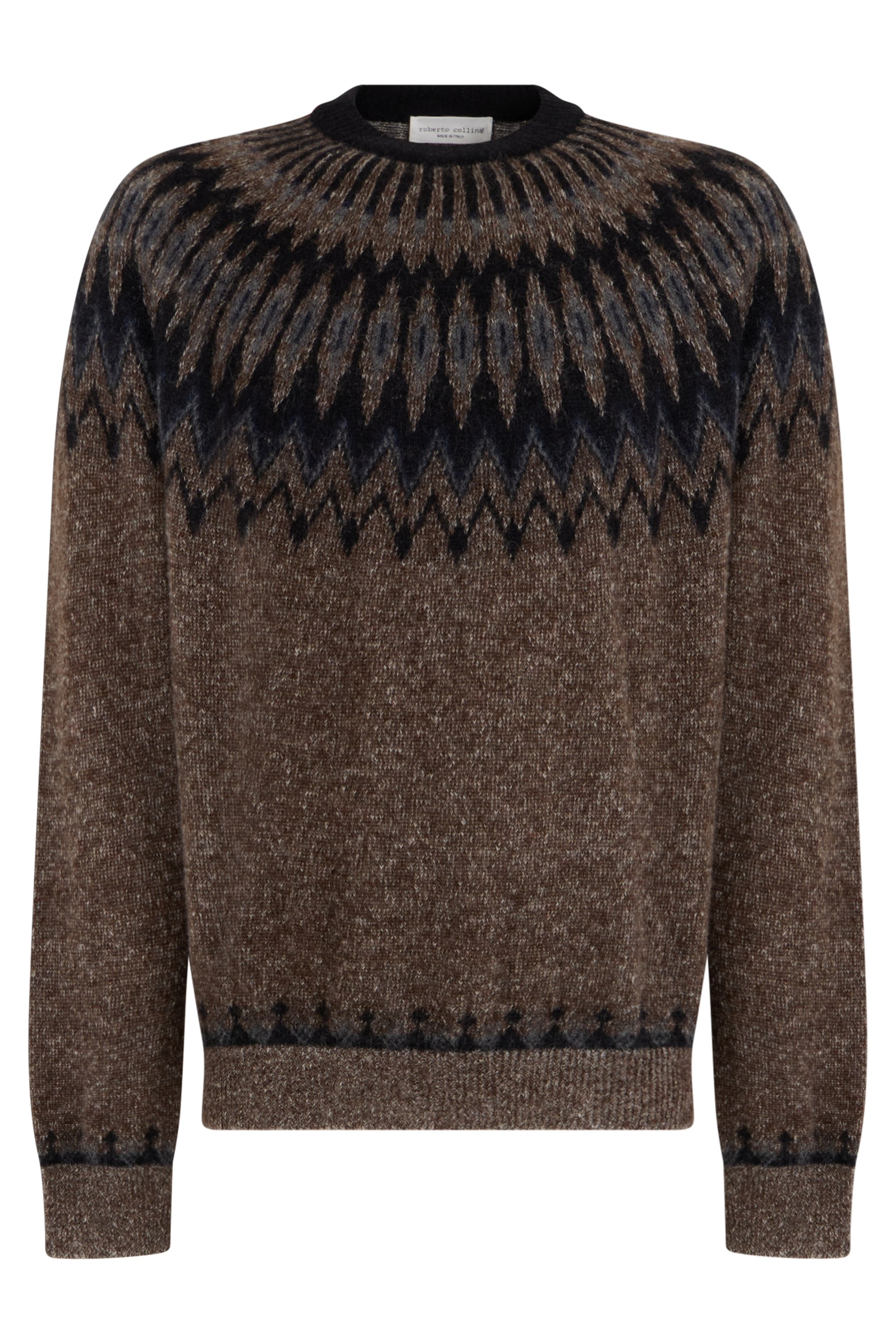 Sweater with Jacquard pattern