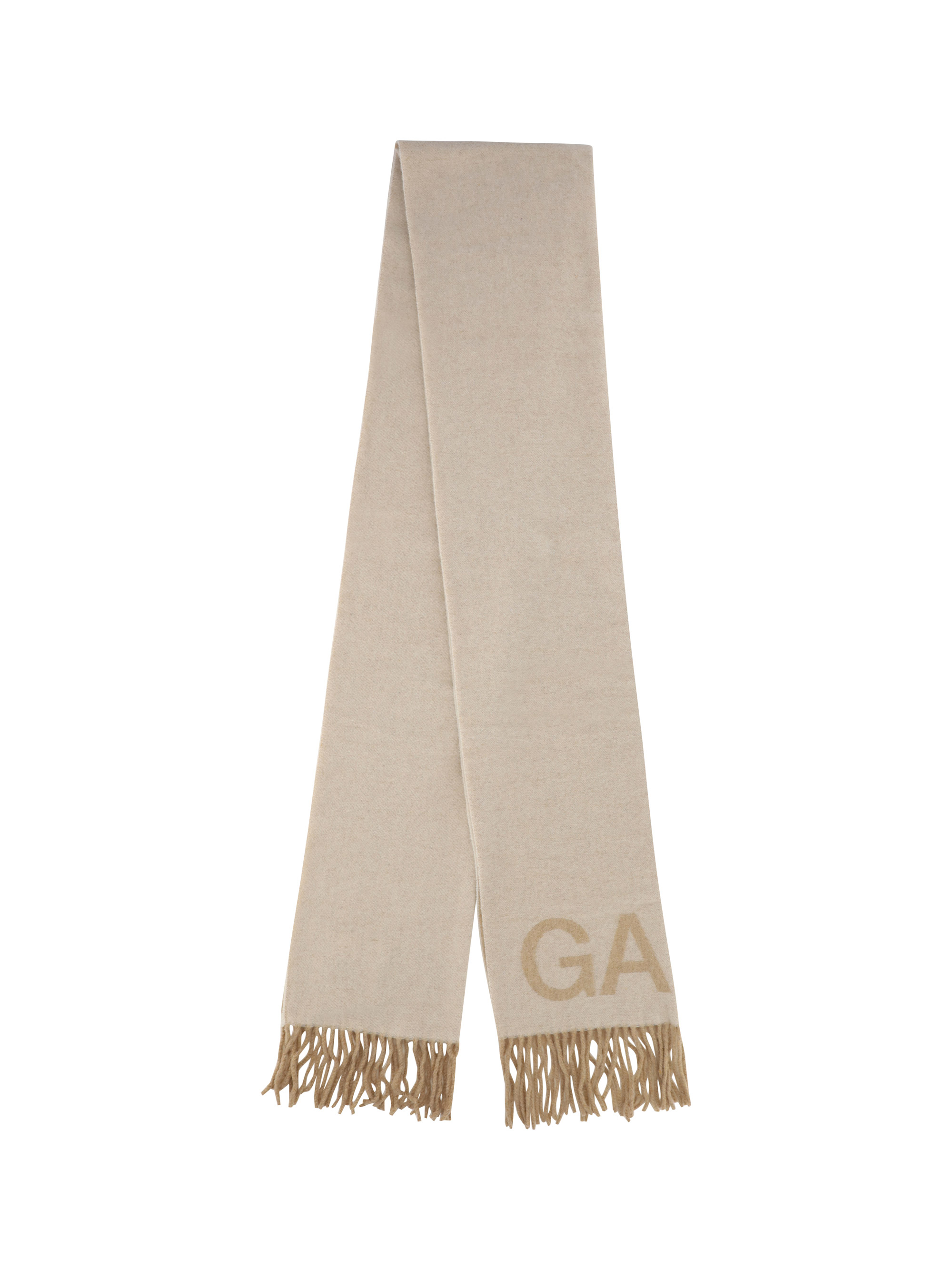 Fringed wool Scarf