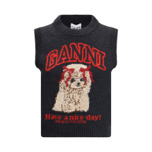 Graphic Wool Vest