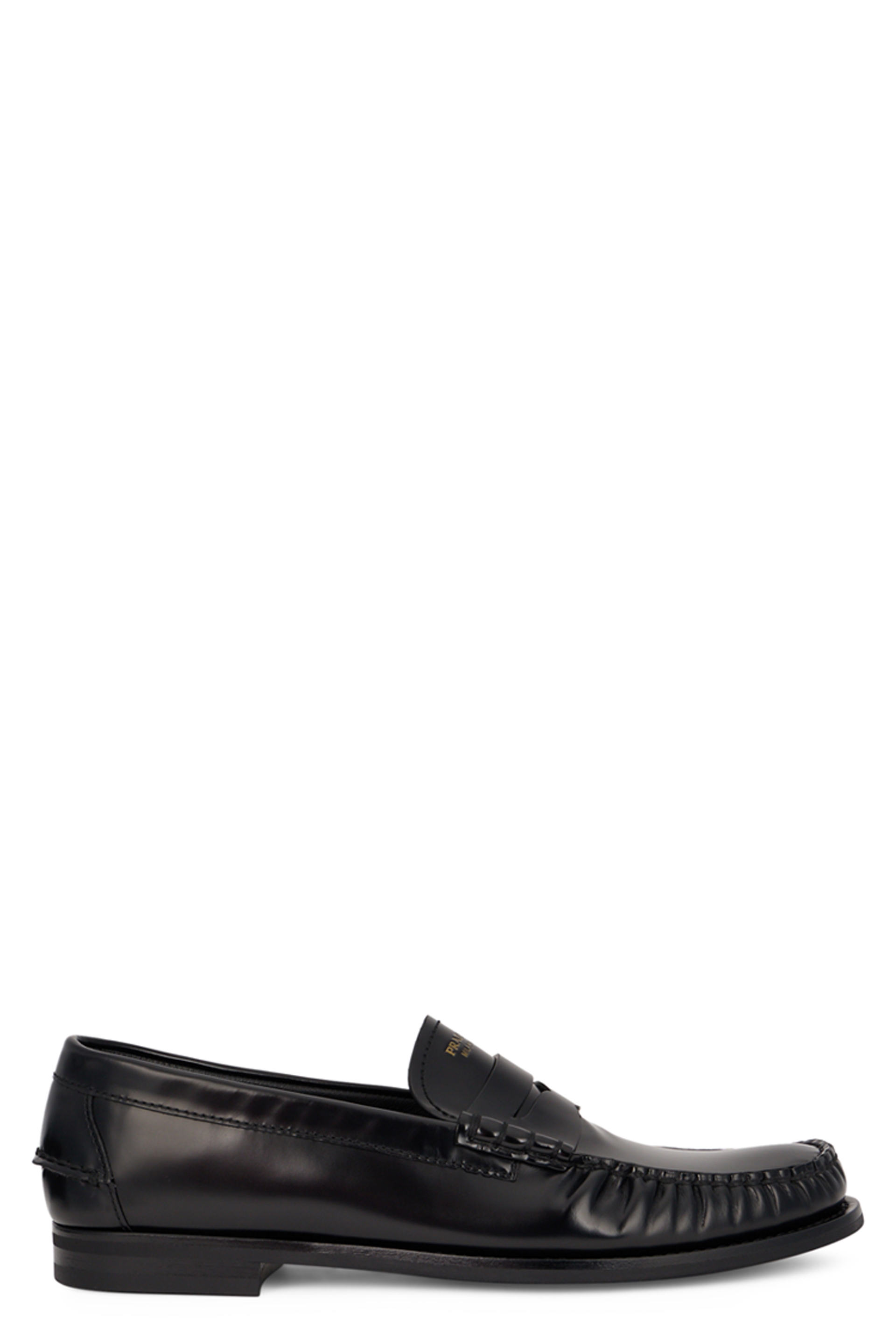 Loafers in leather