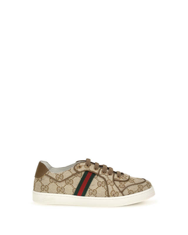 GG monogram Sneakers with Web detail for Boy