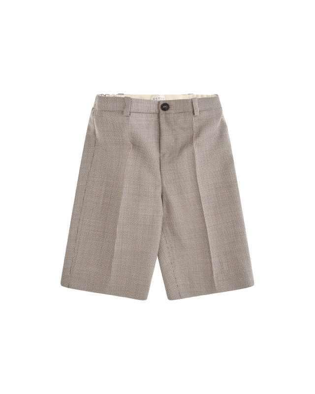 Wool Bermuda Shorts for Boy