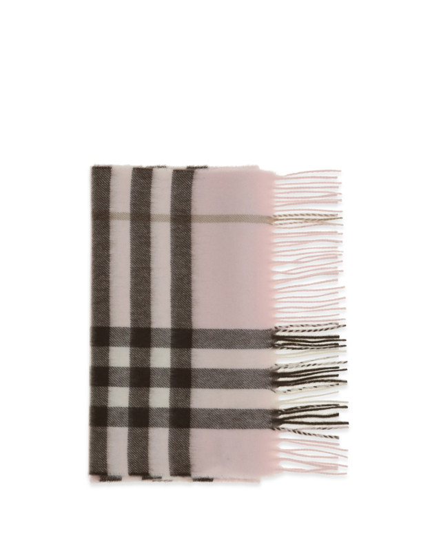 Check Cashmere Scarf