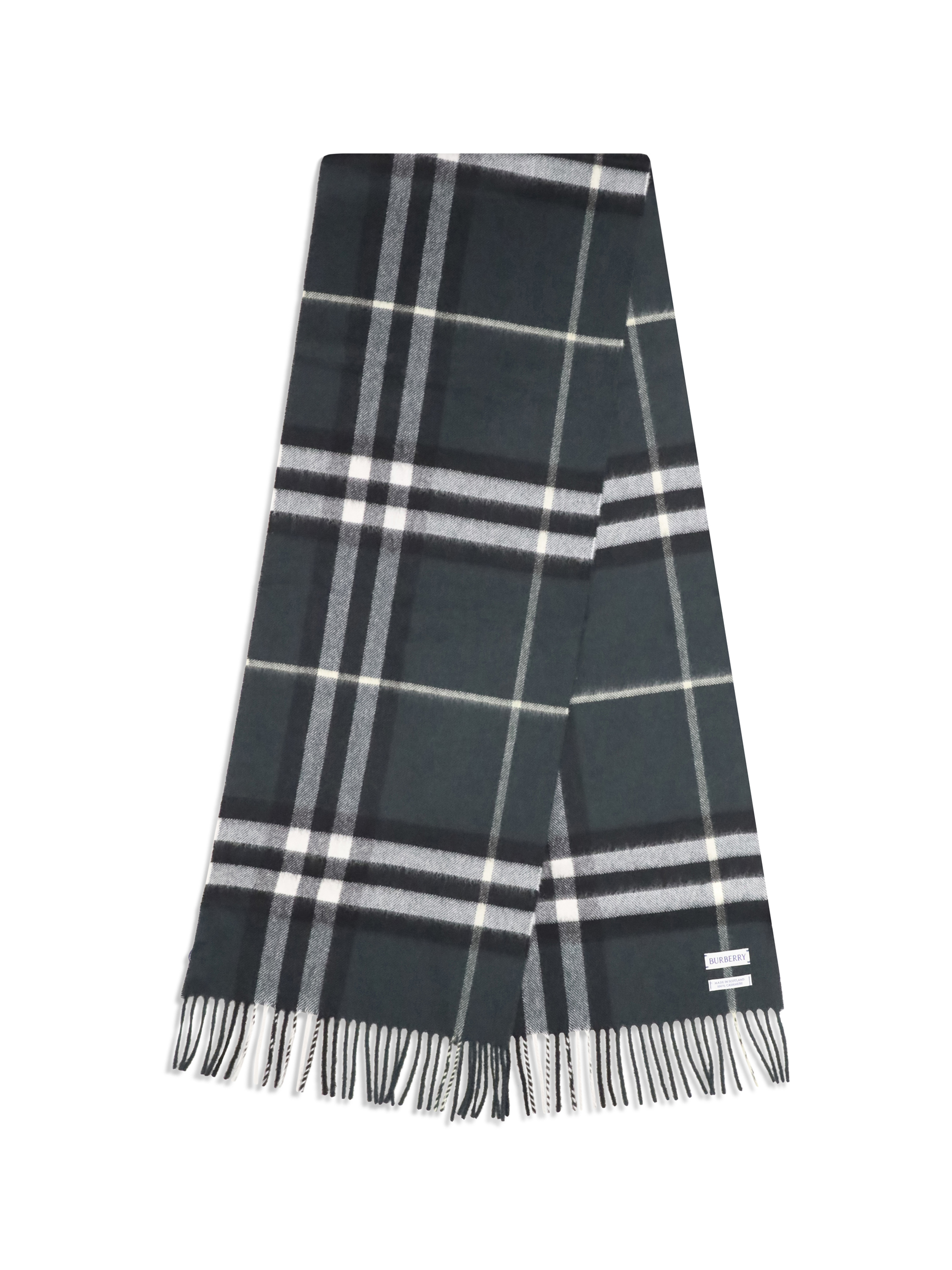 Cashmere Check Scarf
