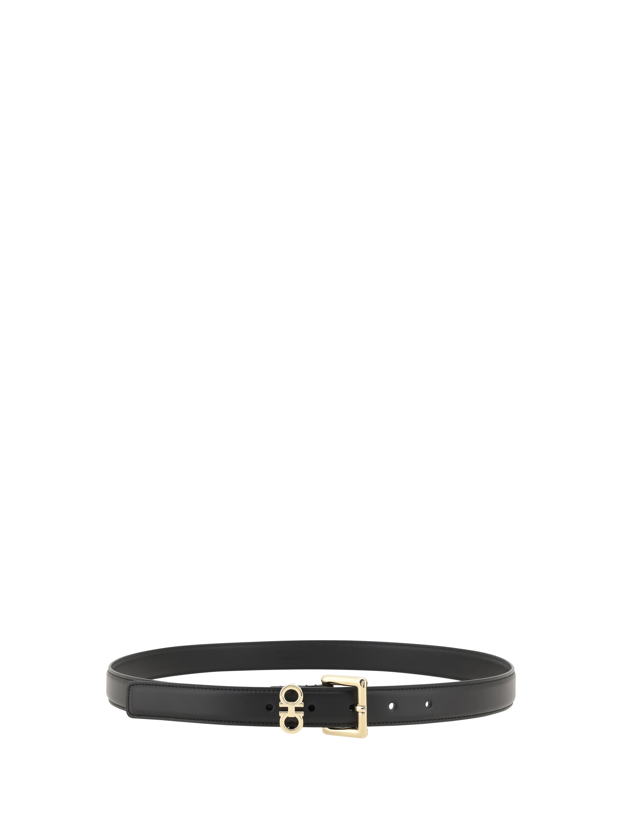 Gancini leather Belt